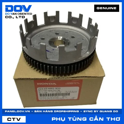 Bộ ly hợp ngoài thứ cấp (côn) SUPER DREAM, WAVE 100, WAVE ALPHA — 22110KRS920