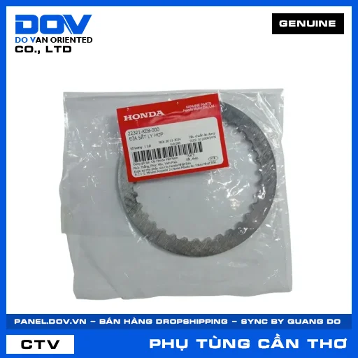 ĐĨA SẮT LY HỢP (côn) CB250 NIGHTHAWK, FUTURE 125, FUTURE NEO, MSX 125 — 22321KE8000