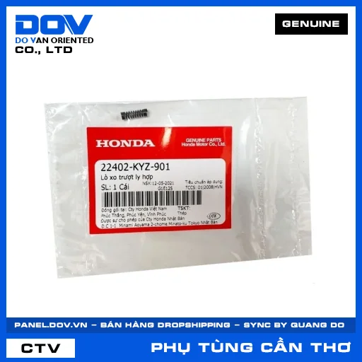 LÒ XO TRƯỢT LY HỢP (côn) FUTURE 125, SUPER CUB C125 — 22402KYZ901