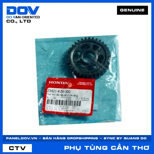 BÁNH RĂNG TRỤC THỨ CẤP SAU SỐ 1(34 RĂNG) BLADE 110, DREAM 110, WAVE ALPHA 110, WAVE RSX 110 — 23421KZVJ00