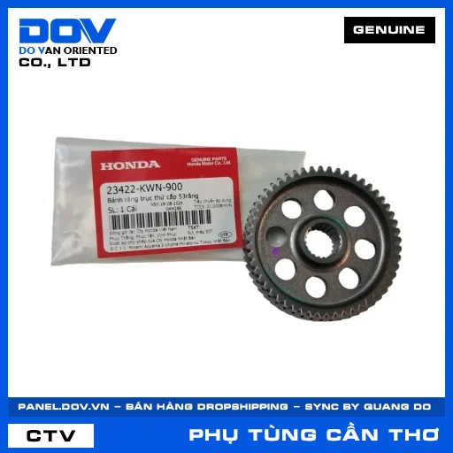 BÁNH RĂNG TRỤC THỨ CẤP 53RĂNG AIR BLADE 125, PCX, PCX 125, SH 125/150 — 23422KWN900