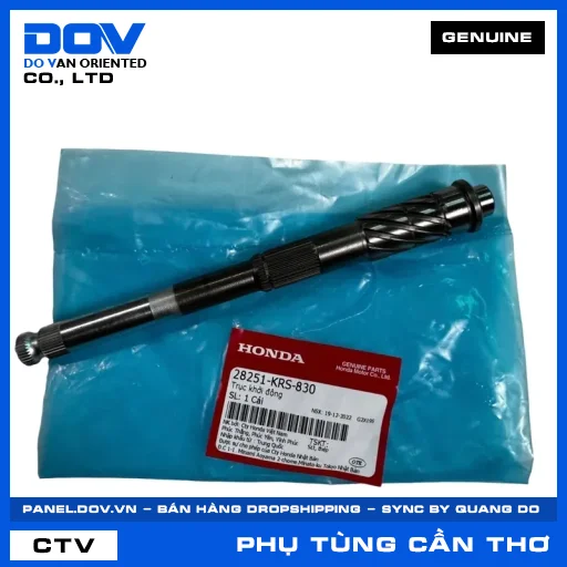 TRỤC KHỞI ĐỘNG SUPER DREAM, WAVE ALPHA — 28251KRS830