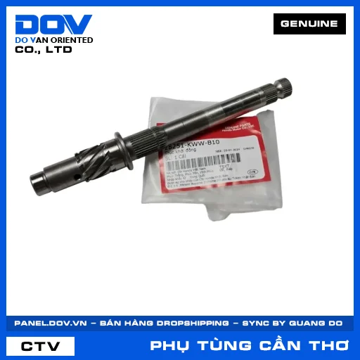 TRỤC KHỞI ĐỘNG BLADE 110, DREAM 110, WAVE ALPHA 110, WAVE RSX 110 — 28251KWWB10
