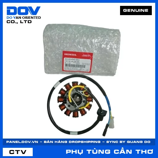 CUỘN DÂY MÁY PHÁT ĐIỆN AIR BLADE 110 — 31120KVG951