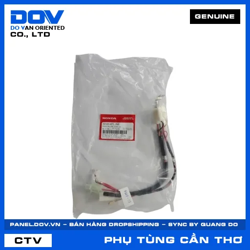 NHÁNH DÂY ĐIỆN NỐI ẮC QUY (bình điện) WAVE 100, WAVE ALPHA — 32103KTL760