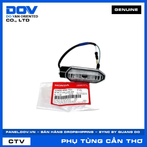 BỘ ĐÈN XI NHAN TRƯỚC PHẢI (đèn báo rẽ) CB150R, WINNER X — 33400K94T01
