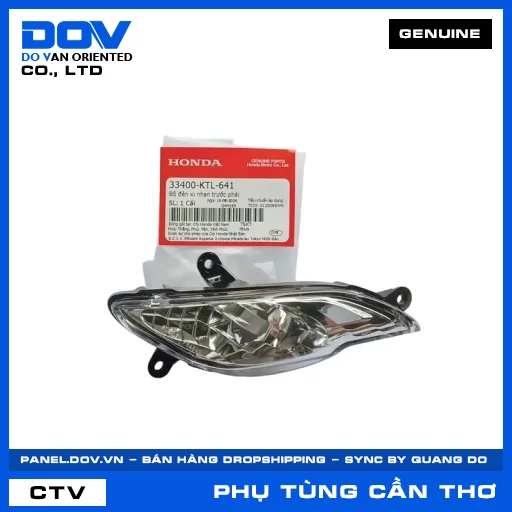 BỘ ĐÈN XI NHAN TRƯỚC PHẢI (đèn báo rẽ) — 33400KTL641