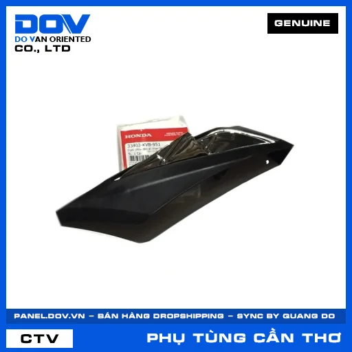 CỤM CHÓA ĐÈN XI NHAN TRƯỚC PHẢ (đèn báo rẽ) CLICK 110 — 33403KVB951