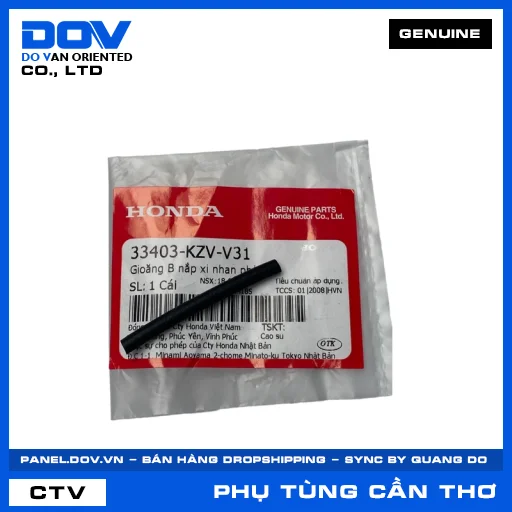 GIOĂNG B NẮP XI NHAN PHẢI (đèn báo rẽ) DREAM 110 — 33403KZVV31