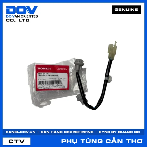 DÂY ĐIỆN ĐÈN XI NHAN PHẢI (đèn báo rẽ) FUTURE 125 — 33405K73V41