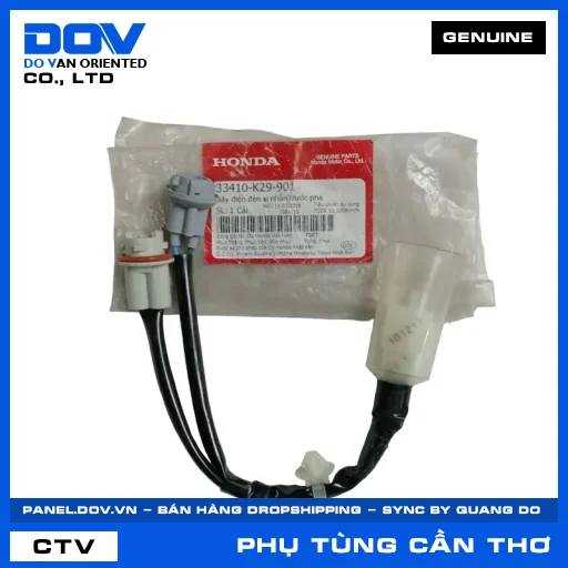 DÂY ĐIỆN ĐÈN XI NHAN TRƯỚC PHẢI (đèn báo rẽ) SH MODE — 33410K29901