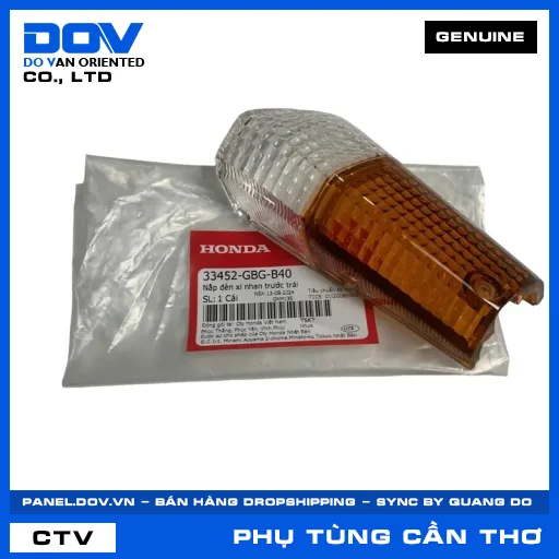 NẮP ĐÈN XI NHAN TRƯỚC TRÁI (đèn báo rẽ) — 33452GBGB40