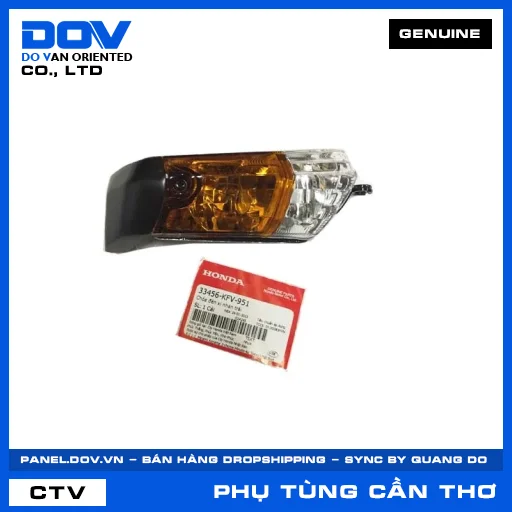 CHÓA ĐÈN XI NHAN TRÁI (đèn báo rẽ) SUPER DREAM — 33456KFV951