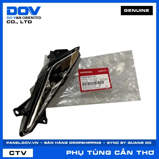 CHÓA ĐÈN XI NHAN TRƯỚC TRÁI (đèn báo rẽ) WAVE ALPHA — 33460KVRV91