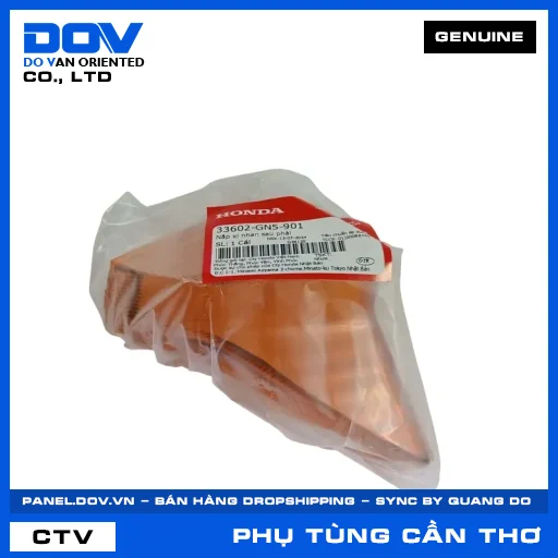 NẮP XI NHAN SAU PHẢI (đèn báo rẽ) SUPER DREAM — 33602GN5901