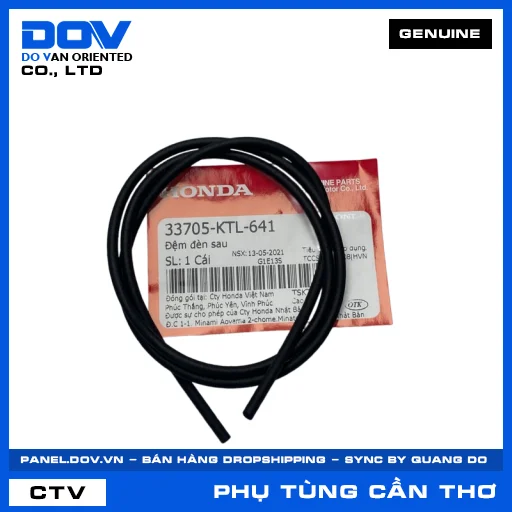 ĐỆM ĐÈN SAU WAVE 100, WAVE ALPHA — 33705KTL641