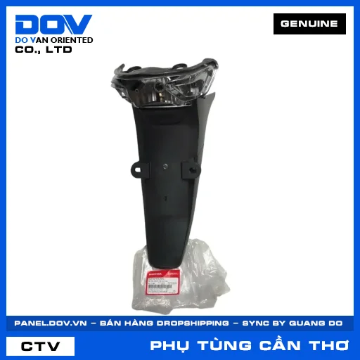BỘ CHÓA ĐÈN & CHẮN BÙN SAU (dè) WAVE, WAVE 100, WAVE ALPHA — 33710KTL641