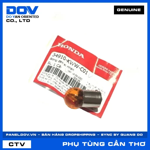 BÓNG ĐÈN XI NHAN (đèn báo rẽ) MSX 125 — 34910KWWC01