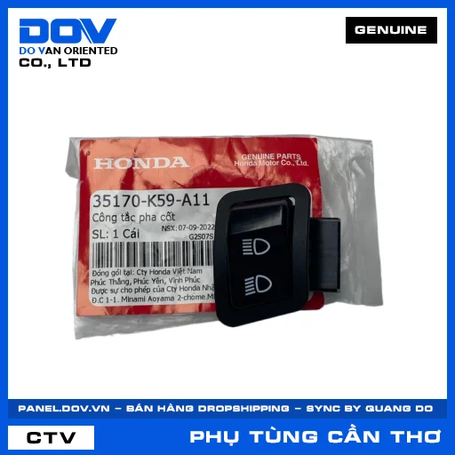 CÔNG TẮC PHA CỐT AIR BLADE 125 — 35170K59A11