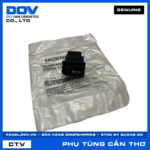 CÔNG TẮC CÒI AIR BLADE 110, WAVE 100, WAVE ALPHA — 35180KVB851