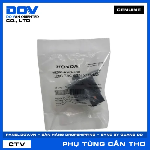 CÔNG TẮC ĐÈN XI NHAN (đèn báo rẽ) AIR BLADE 110, CLICK 110 — 35200KVB900