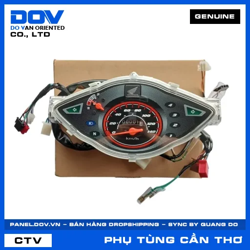 BỘ ĐỒNG HỒ TỐC ĐỘ WAVE 100 — 37200KTL682