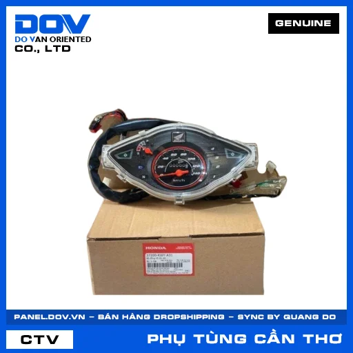BỘ ĐỒNG HỒ TỐC ĐỘ WAVE 100 — 37200KWYA31