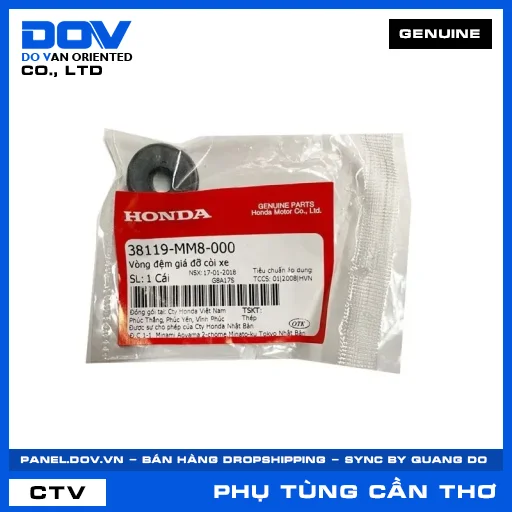 VÒNG ĐỆM GIÁ ĐỠ CÒI XE AIR BLADE 125, AIR BLADE 125/150, AIR BLADE 125/160, PCX — 38119MM8000