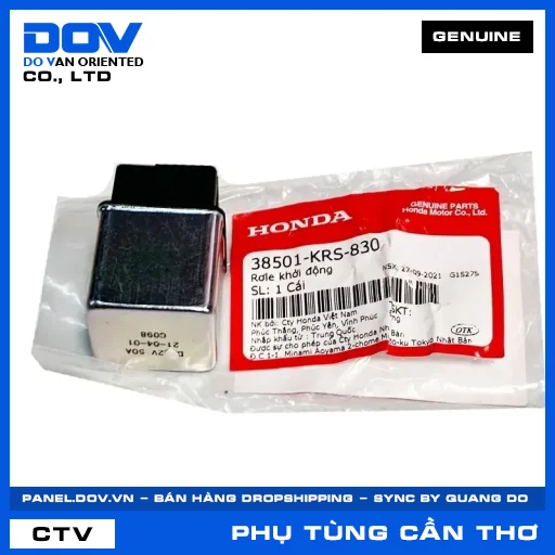 RƠLE KHỞI ĐỘNG — 38501KRS830