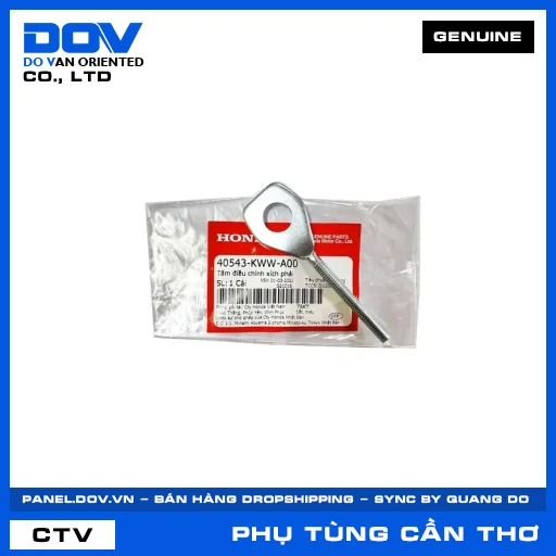 TẤM ĐIỀU CHỈNH XÍCH PHẢI (sên) BLADE 110, WAVE ALPHA 110, WAVE RSX 110 — 40543KWWA00