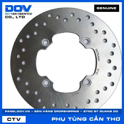 ĐĨA PHANH SAU (đĩa thắng) — 43251K40F01