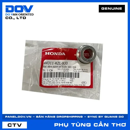 BẠC ĐỆM BÁNH XE TRƯỚC BÊN TRÁI VISION 110 — 44311KZL930