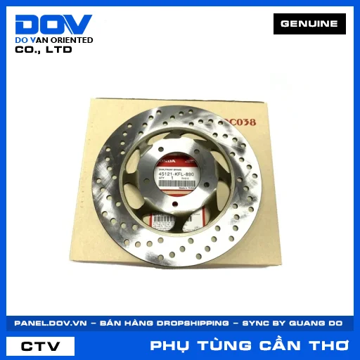 ĐĨA PHANH TRƯỚC (đĩa thắng) — 45121KFL890