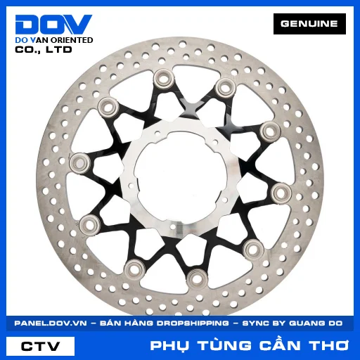 ĐĨA PHANH TRƯỚC TRÁI (đĩa thắng) — 45220MKRD11