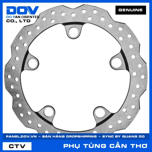 ĐĨA PHANH TRƯỚC PHẢI (đĩa thắng) CB500F, CBR500R, NX500 — 45251MKPDN1
