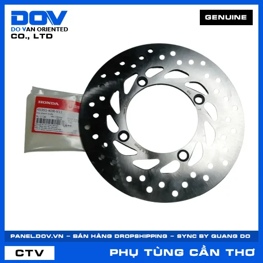 ĐĨA PHANH TRƯỚC (đĩa thắng) SH 125/150, SH 125/160 — 45351K0RV11