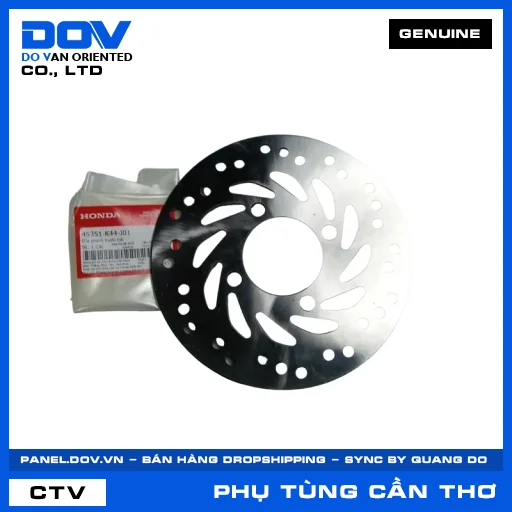ĐĨA PHANH TRƯỚC TRÁI (đĩa thắng) VARIO 160, VISION 110 — 45351K44J01
