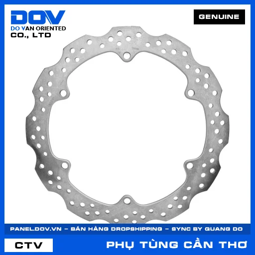 ĐĨA PHANH TRƯỚC TRÁI (đĩa thắng) CB650F — 45351MJED01