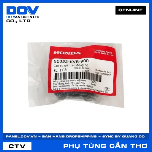 CAO SU GIÁ TREO ĐỘNG CƠ AIR BLADE 110, CLICK 110, SH 125/150 — 50352KVB900