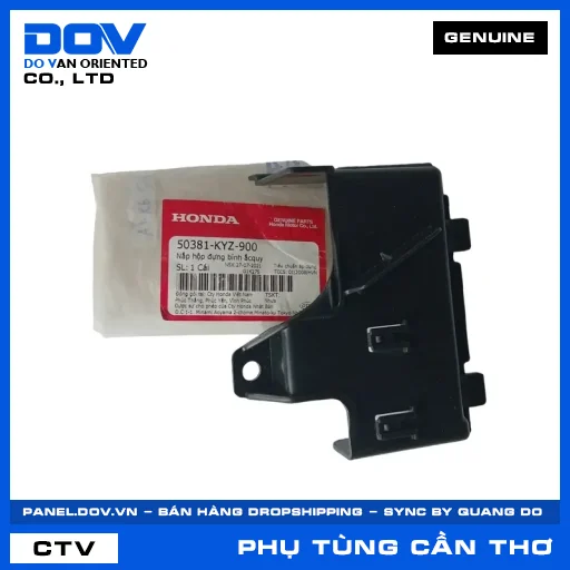 NẮP HỘP ĐỰNG BÌNH ẮCQUY FUTURE 125 — 50381KYZ900