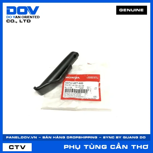 ỐNG ĐỆM ĐỂ CHÂN SAU TRÁI AIR BLADE 110, CB500X, CLICK 110, NX500 — 50712KET600