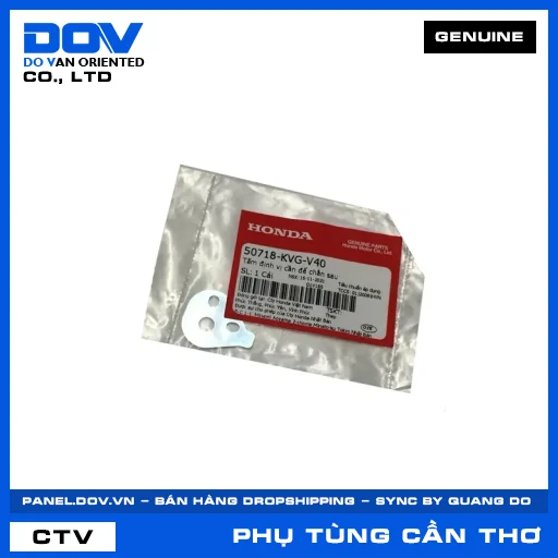 TẤM ĐỊNH VỊ CẦN ĐỂ CHÂN SAU AIR BLADE 110 — 50718KVGV40