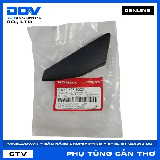 NẮP ỐP ĐỂ CHÂN NGOÀI PHẢI *NH1* PCX, PCX 125/150 — 50732K97T00ZA
