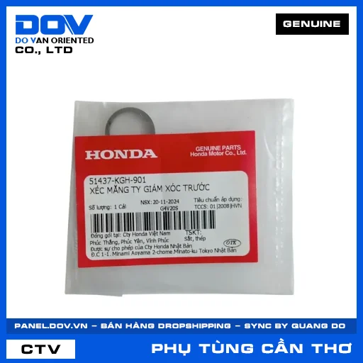 XÉC MĂNG TY GIẢM XÓC TRƯỚC (phuộc) AIR BLADE 110, CLICK 110, FUTURE NEO, SUPER DREAM — 51437KGH901