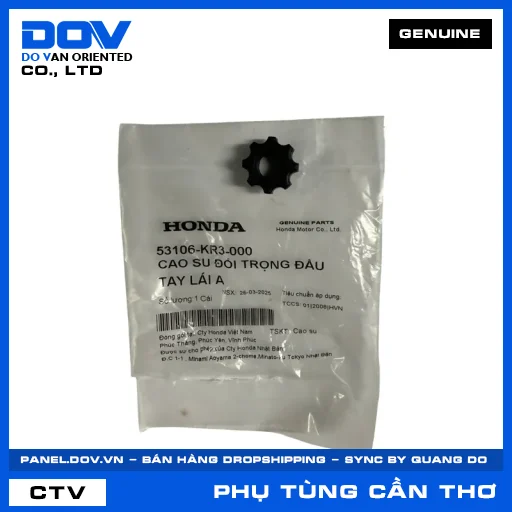 CAO SU ĐỐI TRỌNG ĐẦU TAY LÁI A FUTURE NEO, WAVE 100, WAVE ALPHA, WAVE RSX 110 — 53106KR3000