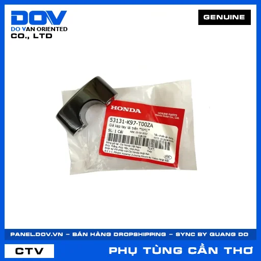 GIÁ KẸP TAY LÁI TRÊN *NH1* PCX, PCX 125/150, PCX 160 — 53131K97T00ZA