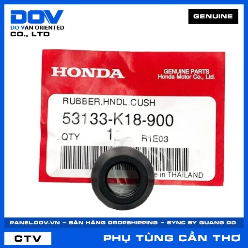 ĐỆM CAO SU TAY LÁI BÊN REBEL 300, REBEL 500 — 53133K18900