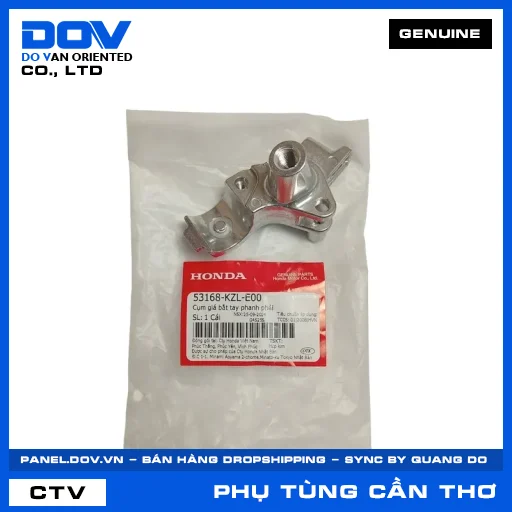 CỤM GIÁ BẮT TAY PHANH PHẢI (tay thắng) VISION 110 — 53168KZLE00