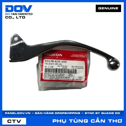 TAY PHANH BÊN TRÁI (tay thắng) PCX, PCX 125, PCX 125/150 — 53178K35V00