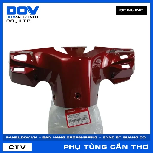 NẮP SAU TAY LÁI *R-350C* LEAD 125 — 53206K12900ZD